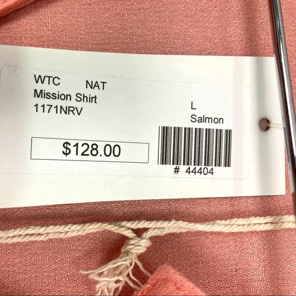 Nation LTD Mission Shirt Button Front Long Sleeve - Picture 9 of 9